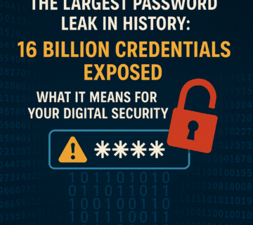 The Largest Password Leak in History: 16 Billion Credentials Exposed - What It Means for Your Digital Security