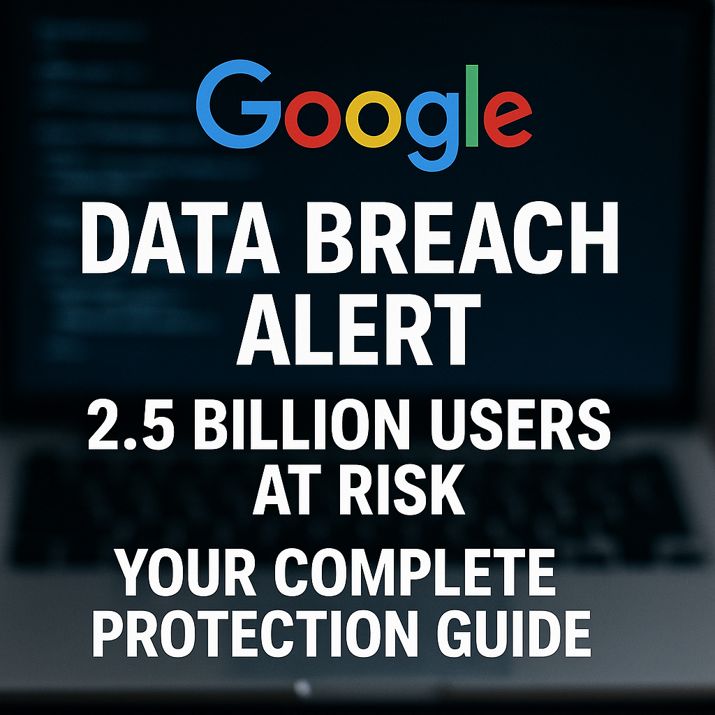 Google Data Breach Alert: 2.5 Billion Users at Risk - Your Complete Protection Guide