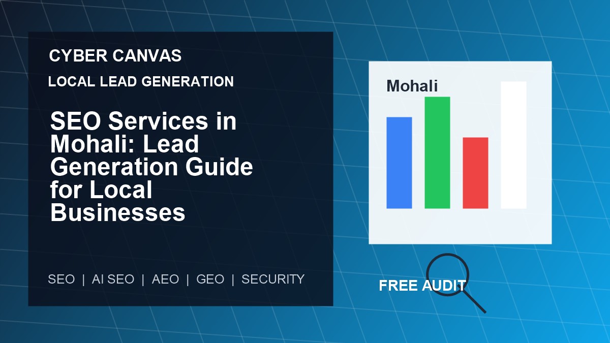 Cyber Canvas blog image SEO Services in Mohali: Lead Generation Guide for Local Businesses