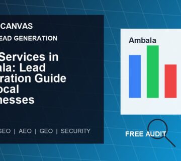 Cyber Canvas blog image   SEO Services in Ambala: Lead Generation Guide for Local Businesses