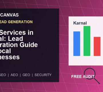 Cyber Canvas blog image   SEO Services in Karnal: Lead Generation Guide for Local Businesses