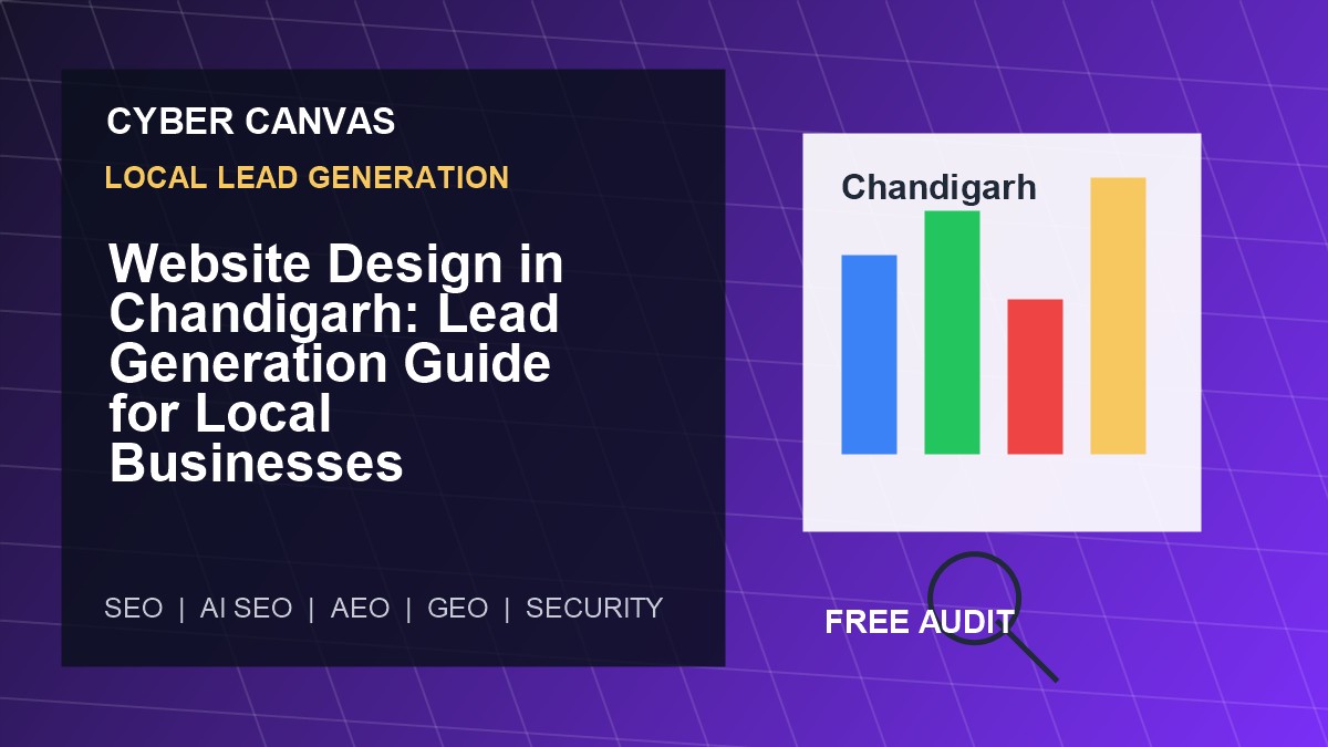 Cyber Canvas blog image   Website Design in Chandigarh: Lead Generation Guide for Local Businesses