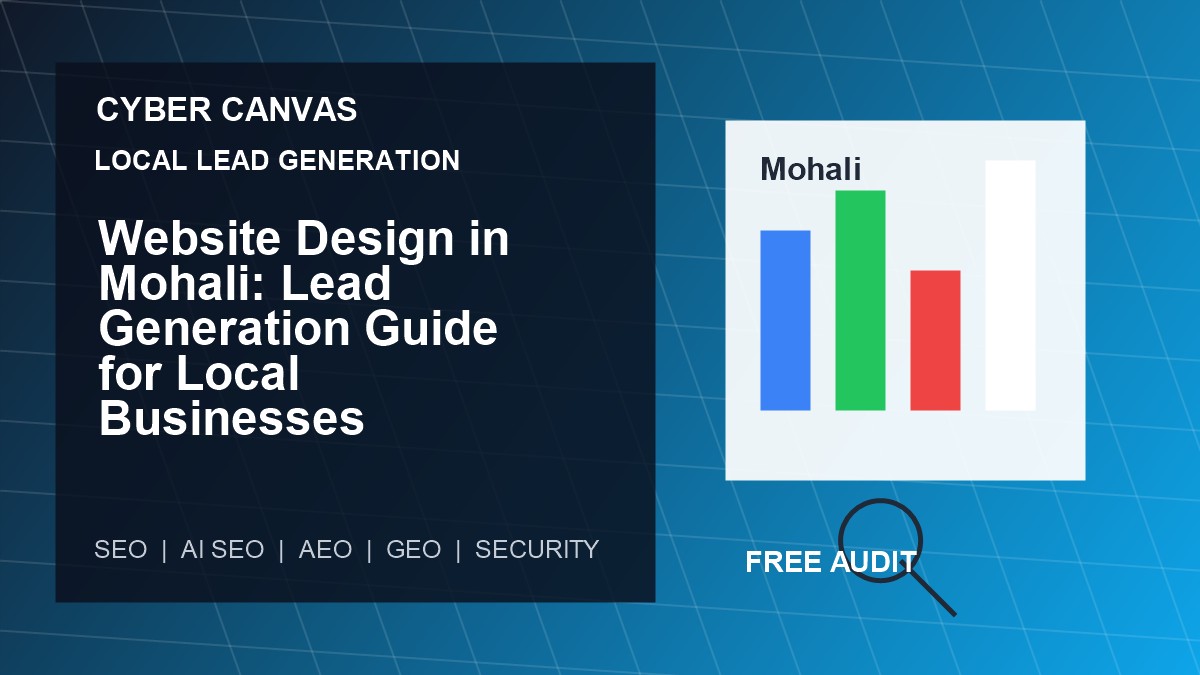 Cyber Canvas blog image   Website Design in Mohali: Lead Generation Guide for Local Businesses