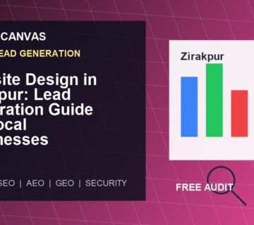 Cyber Canvas blog image   Website Design in Zirakpur: Lead Generation Guide for Local Businesses