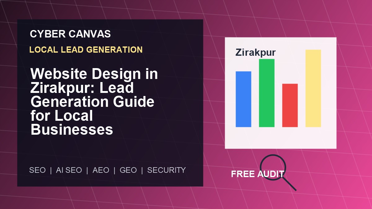 Cyber Canvas blog image   Website Design in Zirakpur: Lead Generation Guide for Local Businesses