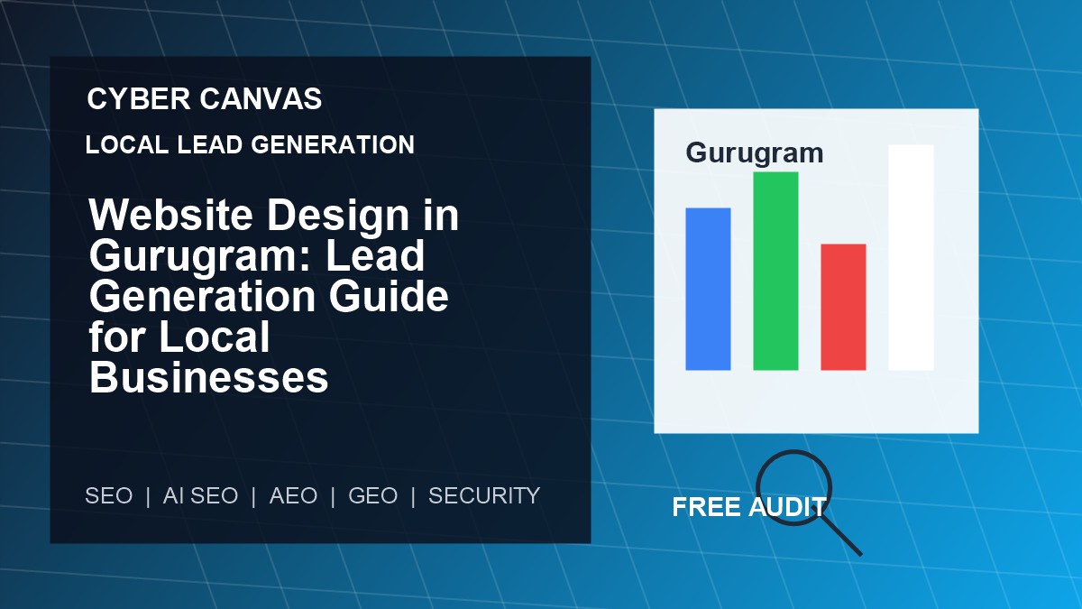 Cyber Canvas blog image   Website Design in Gurugram: Lead Generation Guide for Local Businesses