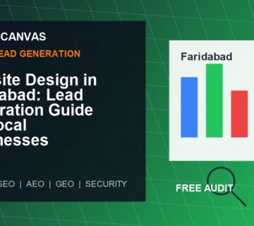 Cyber Canvas blog image   Website Design in Faridabad: Lead Generation Guide for Local Businesses
