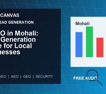 Cyber Canvas blog image   AI SEO in Mohali: Lead Generation Guide for Local Businesses
