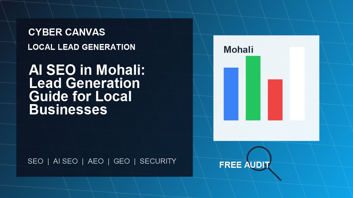 Cyber Canvas blog image   AI SEO in Mohali: Lead Generation Guide for Local Businesses