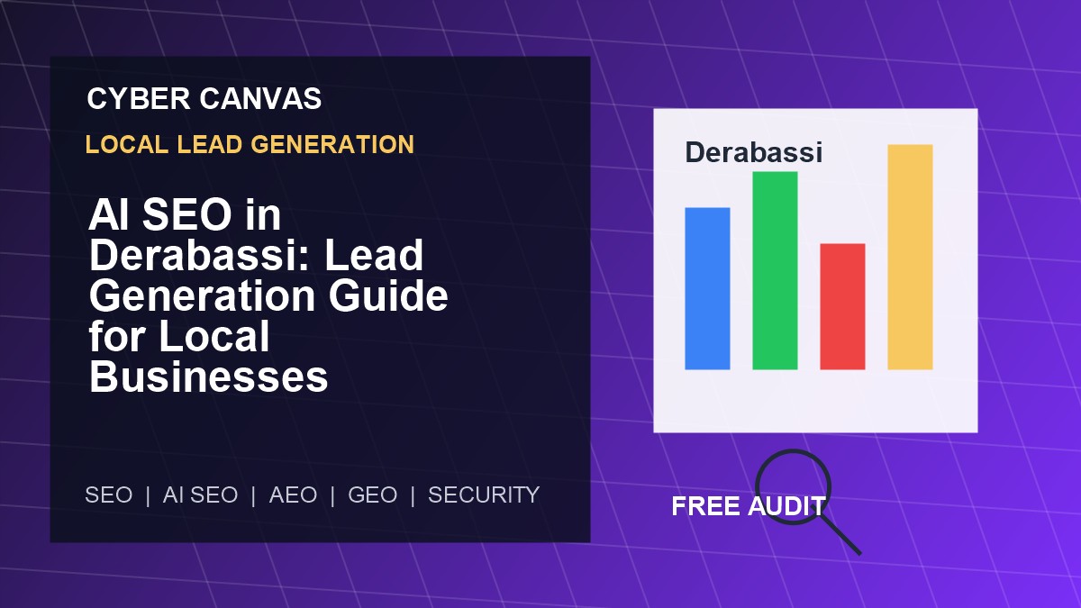 Cyber Canvas blog image   AI SEO in Derabassi: Lead Generation Guide for Local Businesses