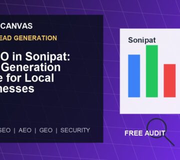 Cyber Canvas blog image   AI SEO in Sonipat: Lead Generation Guide for Local Businesses