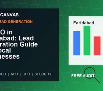 Cyber Canvas blog image   AI SEO in Faridabad: Lead Generation Guide for Local Businesses