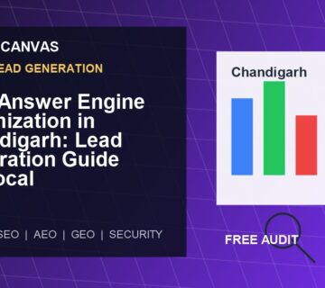 Cyber Canvas blog image AEO Answer Engine Optimization in Chandigarh: Lead Generation Guide for Local Businesses