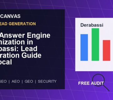 Cyber Canvas blog image   AEO Answer Engine Optimization in Derabassi: Lead Generation Guide for Local Businesses