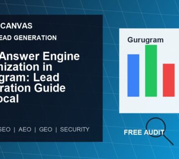 Cyber Canvas blog image AEO Answer Engine Optimization in Gurugram: Lead Generation Guide for Local Businesses