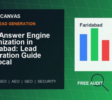 Cyber Canvas blog image AEO Answer Engine Optimization in Faridabad: Lead Generation Guide for Local Businesses