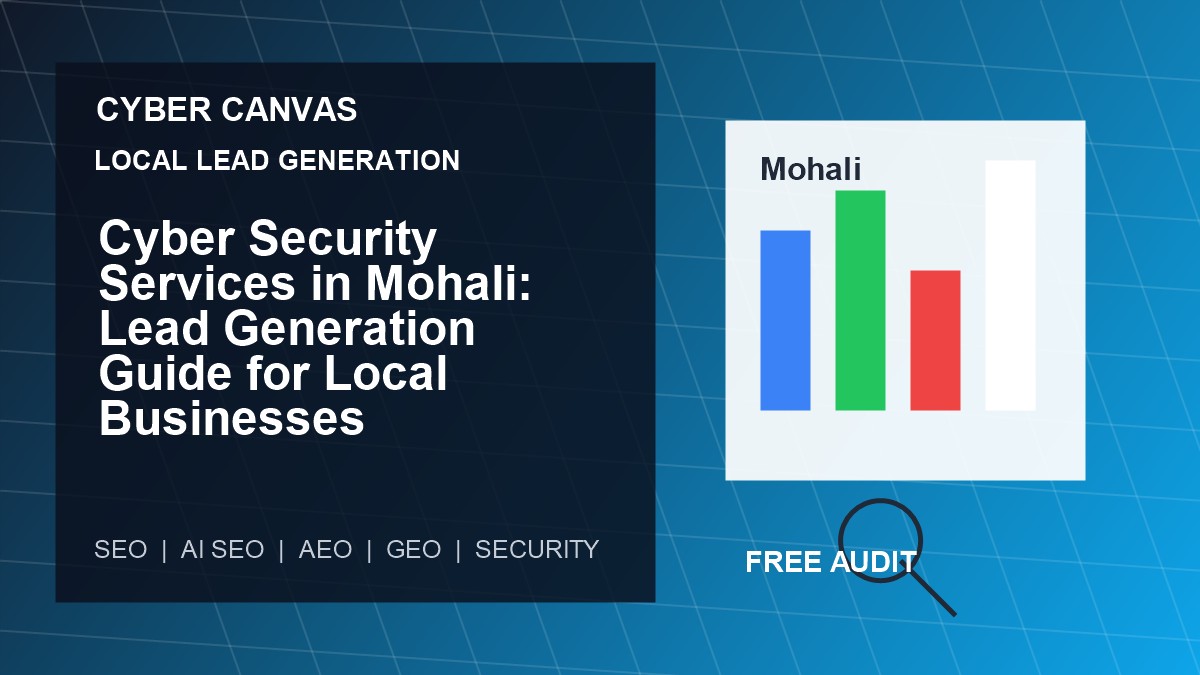 Cyber Canvas blog image Cyber Security Services in Mohali: Lead Generation Guide for Local Businesses