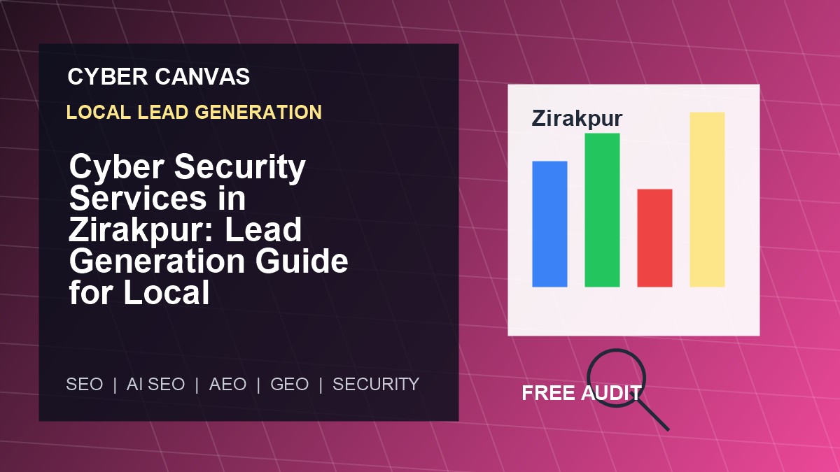 Cyber Canvas blog image Cyber Security Services in Zirakpur: Lead Generation Guide for Local Businesses