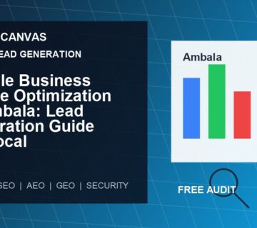Cyber Canvas blog image Google Business Profile Optimization in Ambala: Lead Generation Guide for Local Businesses